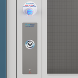 Purehold PUSH - Antimicrobial Door Push Plate (with VHR)