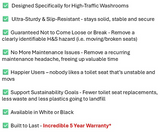 SafeSeat – Built for busy washrooms. Safe. Strong. Secure.